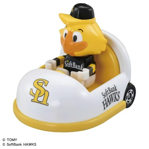 プロ野球トミカ2025 福岡ソフトバンクホークス マスコットカー