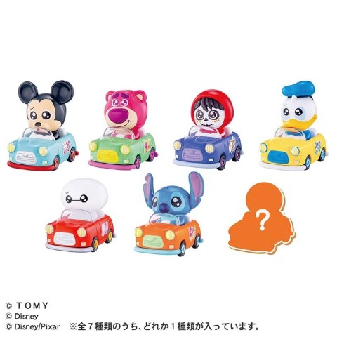 TOMICA TUNES DISNEY CHARACTERS Vol.1【BOX】