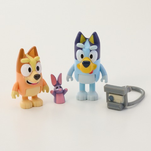 ブルーイ ブルーイなかよしフィギュアセット  しゃしんだいすき
