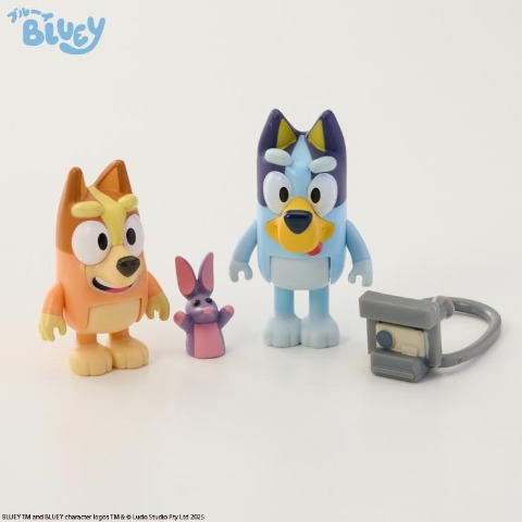 ブルーイ ブルーイなかよしフィギュアセット  しゃしんだいすき