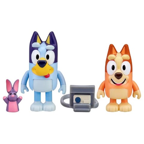 ブルーイ ブルーイなかよしフィギュアセット  しゃしんだいすき