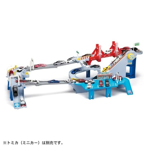 トミカワールド コースがのび~る!2WAYにぎやか高速どうろ【特典付き】