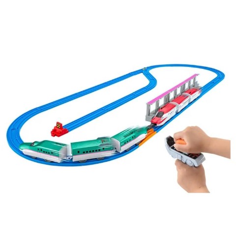 プラレール キミが運転!連結!グリップマスコン E5系新幹線＆E6系新幹線セット【特典付き】