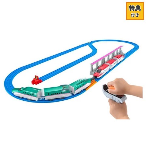 プラレール キミが運転!連結!グリップマスコン E5系新幹線＆E6系新幹線セット【特典付き】