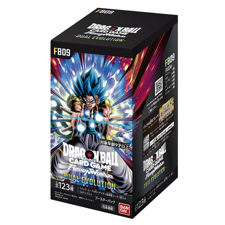 ドラゴンボールFW FB09 DUAL EVOLUTION 新品未開封 BOX ドラゴンボールスーパーカードゲームFWブースター DUAL EVOLUTION