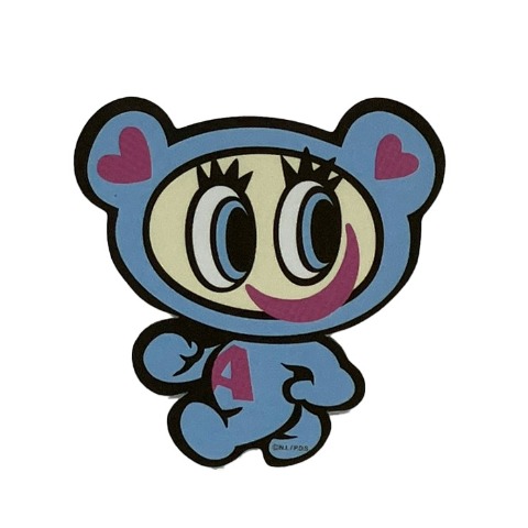 キッズ　ステッカー5枚セット （エンジェルブルー）