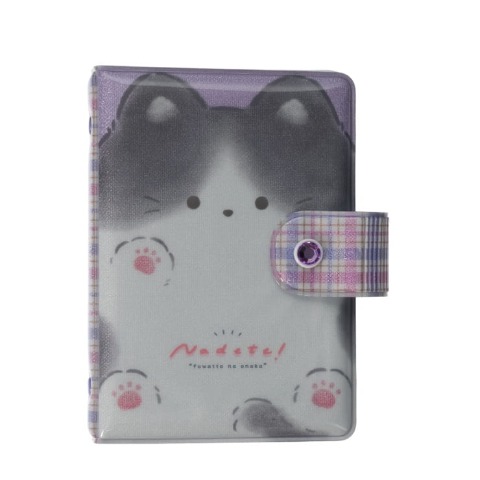 玩具　マイシールバインダー　 （なでて/ねこ）