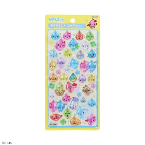 ボンボンドロップシール　 しずくちゃん　Ｂ