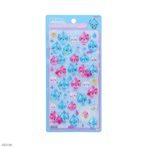 ボンボンドロップシール　 しずくちゃん　Ａ