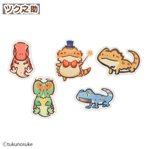 キッズ5Pステッカー(ツク之助)