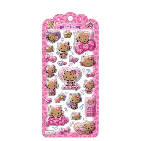 ドロップジェリーシール ハローキティ 日焼けギャル