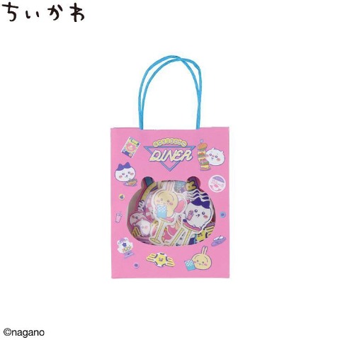 ペーパーバック入りシール　ちいかわ　ＤＩＮＥＲ　ランチ