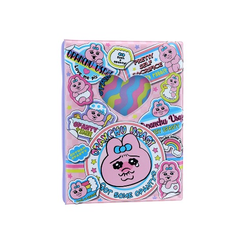 シール手帳　おぱんちゅうさぎ　ピンク