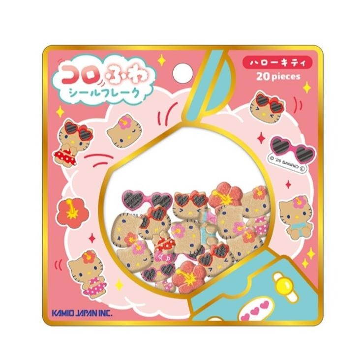 玩具 コロふわシールフレーク(ハローキティ・日焼け) | バースデイ