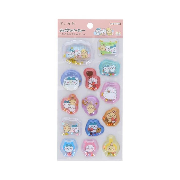 わたあめカプセルシール ちいかわ ちいかわ・ハチワレ・うさぎ