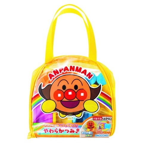 アンパンマン　おふろでピタッと！やわらかつみき