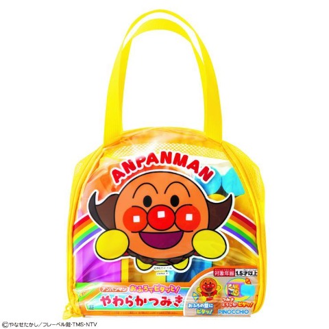 アンパンマン　おふろでピタッと！やわらかつみき