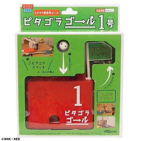 『ピタゴラスイッチ』 ピタゴラゴール1号