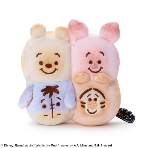 ディズニーキャラクター Nuiパン ぬいぐるみS ちぎりパン プー･ピグレット･イーヨー･ティガー