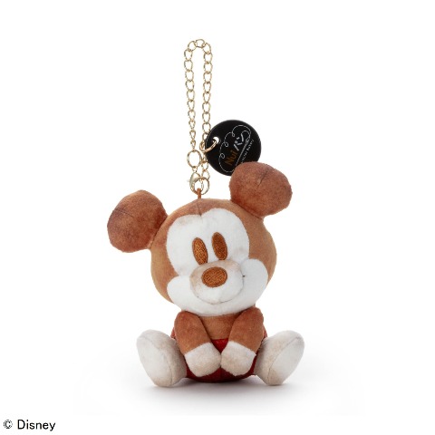 ディズニーキャラクター　Nuiパン　マスコット　キャラクターパン（すわり）　ミッキーマウス