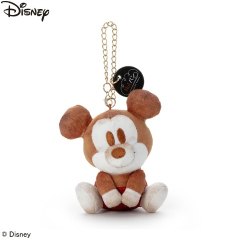 ディズニーキャラクター　Nuiパン　マスコット　キャラクターパン（すわり）　ミッキーマウス