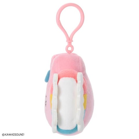 おぱんちゅうさぎ Mocchi-Mocchi-Style フェイス型マスコット(虹)