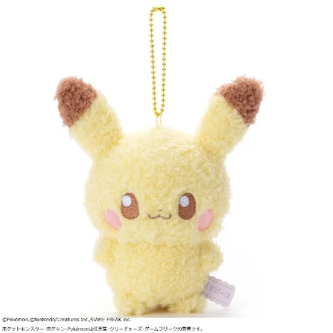 ポケピース ぬいぐるみ ボールチェーンマスコット ピカチュウ