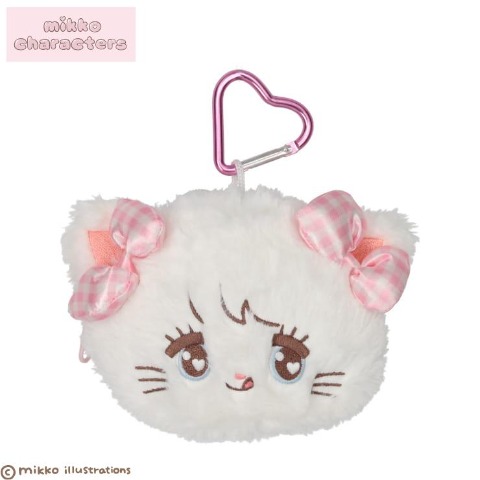 ぬいぐるみポーチ　ムース（ｍｉｋｋｏ　ｉｌｌｕｓｔｒａｔｉｏｎｓ）