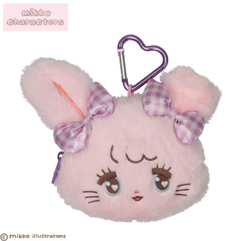 ぬいぐるみポーチ　キャミー（ｍｉｋｋｏ　ｉｌｌｕｓｔｒａｔｉｏｎｓ）