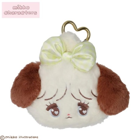 ぬいぐるみポーチ　スフレ（ｍｉｋｋｏ　ｉｌｌｕｓｔｒａｔｉｏｎｓ）