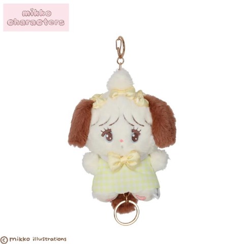 リール付きマスコット　スフレ（ｍｉｋｋｏ　ｉｌｌｕｓｔｒａｔｉｏｎｓ）