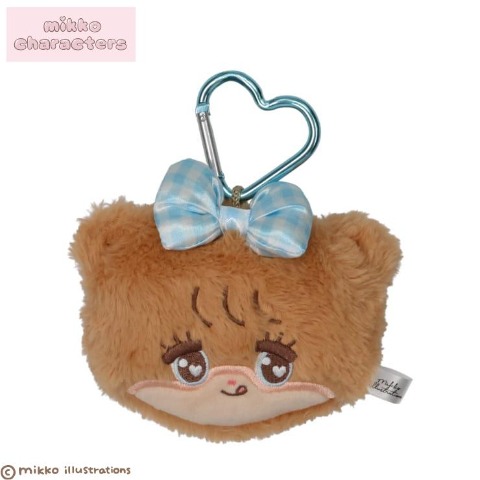 もふもふミラーマスコット　ラテ（ｍｉｋｋｏ　ｉｌｌｕｓｔｒａｔｉｏｎｓ）