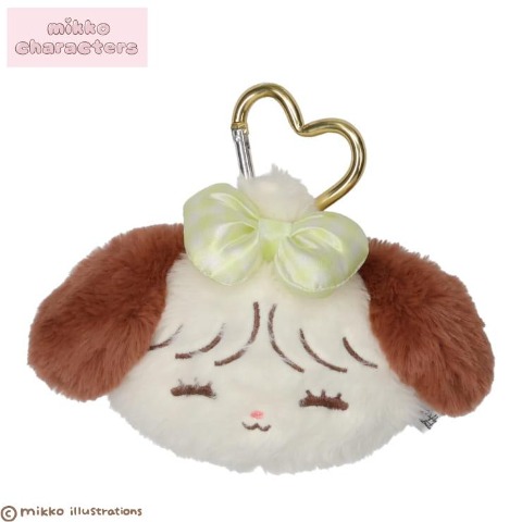 もふもふミラーマスコット　スフレ（ｍｉｋｋｏ　ｉｌｌｕｓｔｒａｔｉｏｎｓ）