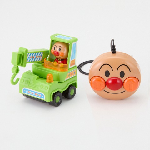 ミニリモコン アンパンマン  クレーン車