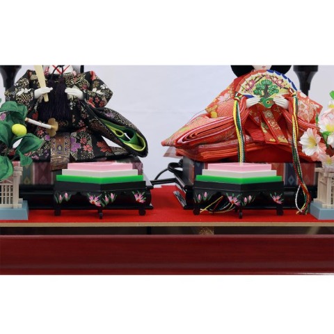 【送料無料】親王ケース飾り　193-238Z