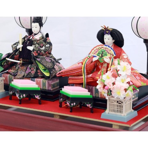 【送料無料】親王ケース飾り　193-238Z