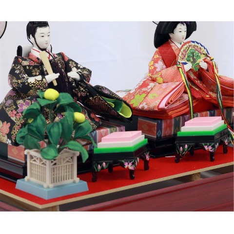 【送料無料】親王ケース飾り　193-238Z