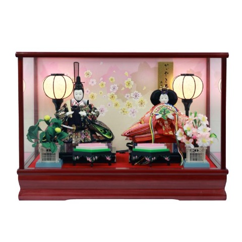 【送料無料】親王ケース飾り　193-238Z