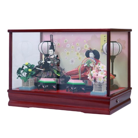 【送料無料】親王ケース飾り　193-238Z