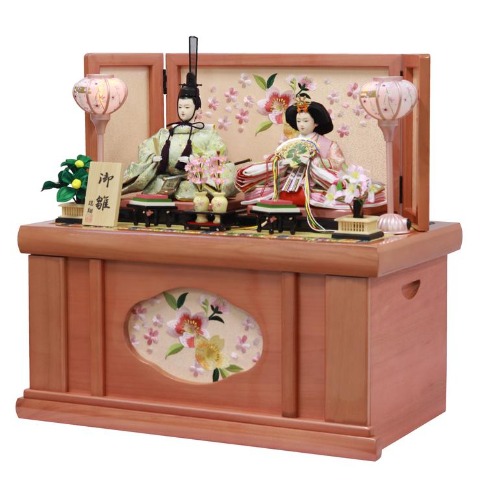 親王収納飾り　S2-24698AZ