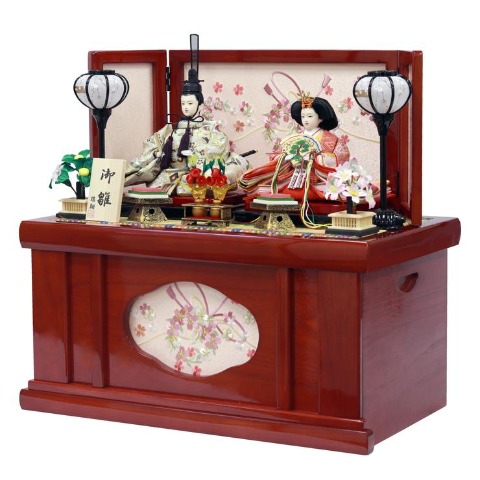 親王収納飾り　S2-24698BZ