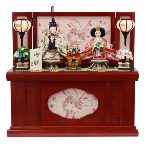 親王収納飾り　S2-24698BZ