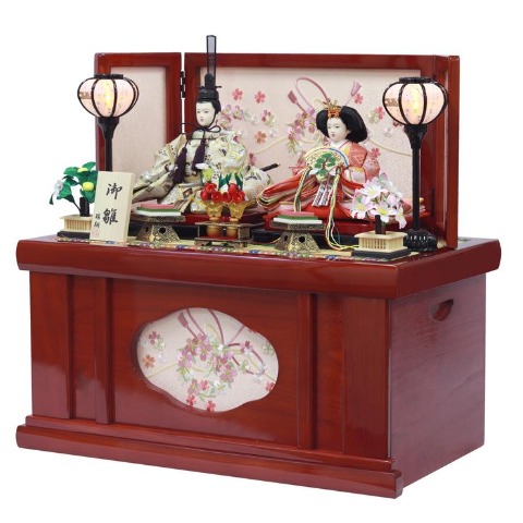 親王収納飾り　S2-24698BZ