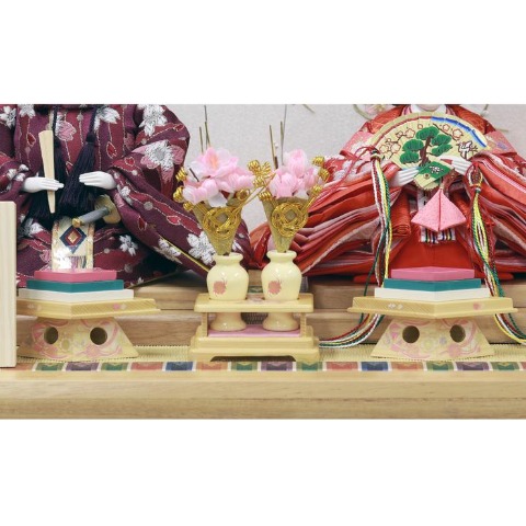 親王収納飾り　S2-24798BZ