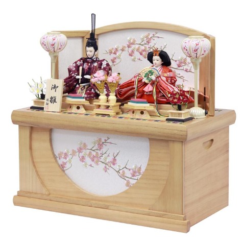 親王収納飾り　S2-24798BZ