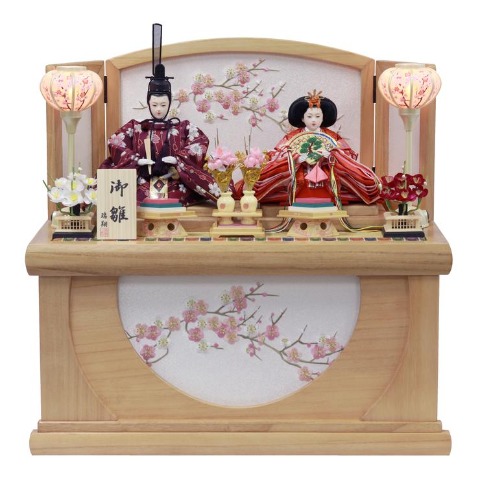 親王収納飾り　S2-24798BZ