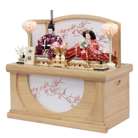 親王収納飾り　S2-24798BZ