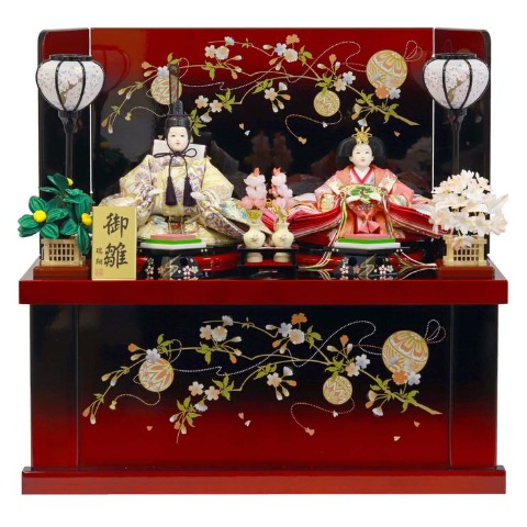 親王収納飾り　S2-25898AZ