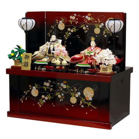 親王収納飾り　S2-25898AZ