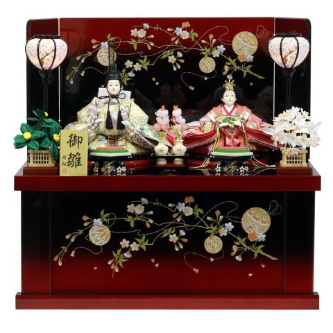 親王収納飾り　S2-25898AZ